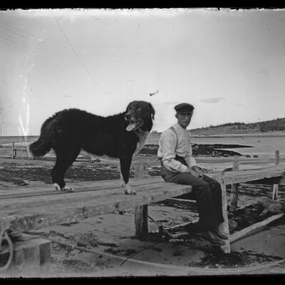 Lubec Glass Plate Negative 55