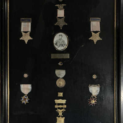 Civil War Medals | First Lieutenant Henry Scales Harrington, 16th and 11th Massachusetts Volunteer Infantry | 1861-1865