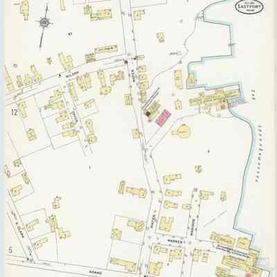 Eastport and Lubec, Maine Sanborn Map Co., Dec, 1911, Sheet 6
