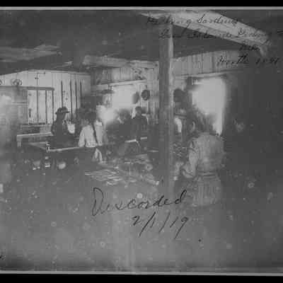 Packing Sardines, Deer Island Packing Company, Maine 1891