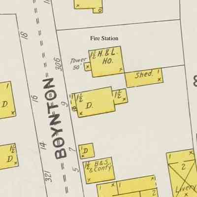 From Sanborn Map, 1903