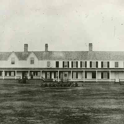 Officers' Quarters, Fort Sullivan, Eastport, Maine, c. 1870.