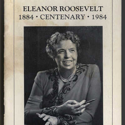 Eleanor Roosevelt Centenary 1884 - 1984 | Roosevelt Campobello International Park | 1984