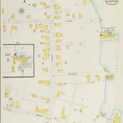 Eastport and Lubec, Maine Sanborn-Perris Map Co., Sept. 1898, Sheet 2