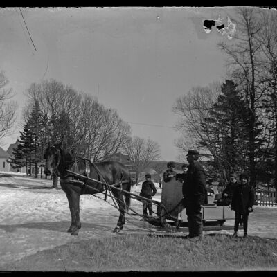 Lubec Glass Plate Negative 56