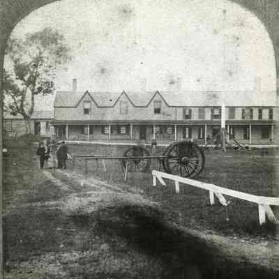 Officers' Quarters, Fort Sullivan, Eastport, Maine, c. 1870.