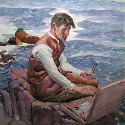William Starkweather | Grand Manan, New Brunswick | Watercolor | 1921
