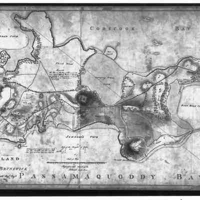 Plan of Moose Island in the Province of New Brunswick | 1815 | Eastport, Maine