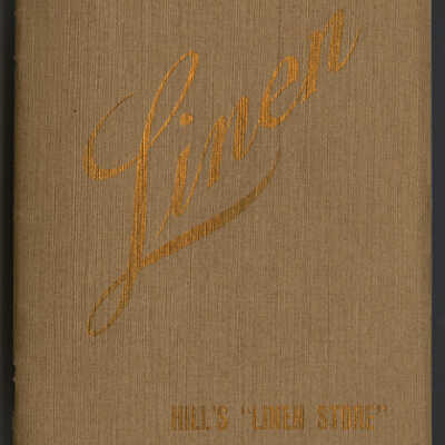 Hill's "Linen Store", St. Stephen, New Brunswick | Catalogue Booklet