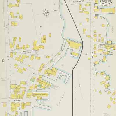 Eastport and Lubec, Maine Sanborn-Perris Map Co., Sept. 1898, Sheet 13