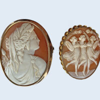 Cameo Brooches