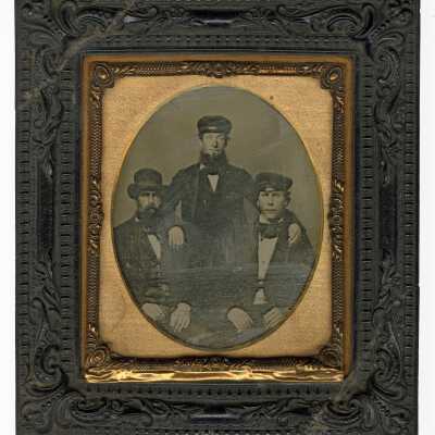 Ambrotype Photograph in Original Gutta Purcha Case, c.1860 | [Artist Unknown]