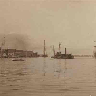 Waterfront, Eastport, Maine | c.1890 | Charles E. Brown