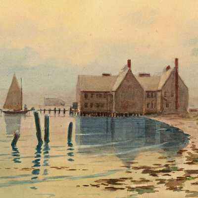 Emery Factory, Carryingplace Cove, Eastport, Maine | Dougal Anderson