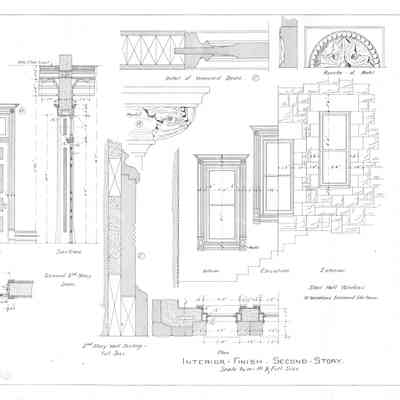 U.S. Custom House & Post Office | Eastport, Maine | Drawing No. 21
