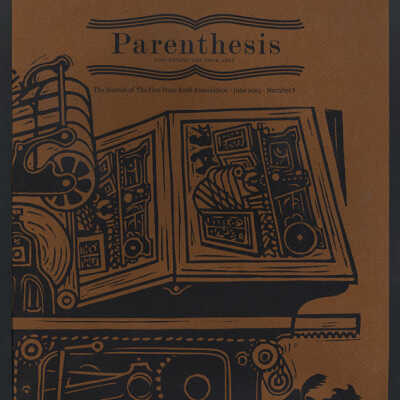 Parenthesis: Concerning the Book Arts | The Journal of The Fine Press Association, June, 2003, Number 8