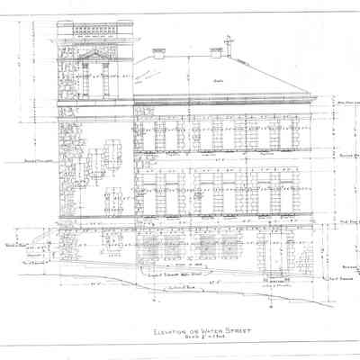 U.S. Custom House & Post Office | Eastport, Maine | Drawing No. 6