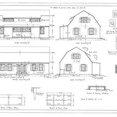 Passamaquoddy Bay Tidal Power Development | Temporary Buildings | Type D-D | Q-A 20/15