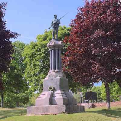 Calais Civil War Monument | Memorial Park, Calais, Maine