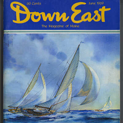 Through the Stereoscope | Ruth L.W. Draper | Down East Magazine, June 1969, Volume XV, Number 9, pp. 44 - 47