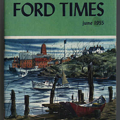 For Eastport, Maine – Till We Meet Again | Edmund Ware Smith, Paintings by Edward Turner | Ford Times, Vol. 47, No. 6, June, 1955, pp. 2 - 8