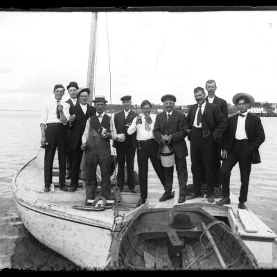 Lubec Glass Plate Negative 11