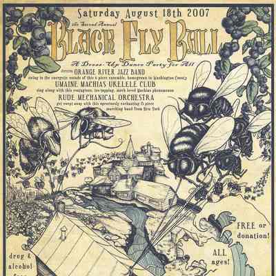 Black Fly Ball Poster 2007