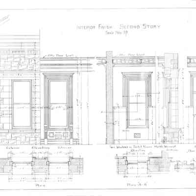 U.S. Custom House & Post Office | Eastport, Maine | Drawing No. 20