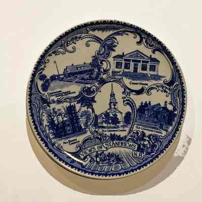 St. Andrews, New Brunswick Souvenir Plate