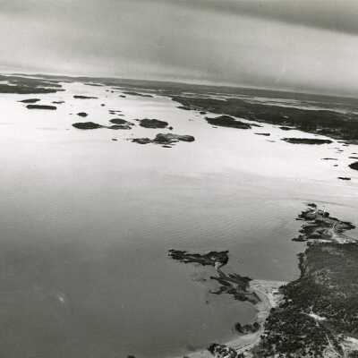 Aerial View | Looking Towards Letete Passage, New Brunswick | U. S. Army Corps. of Engineers