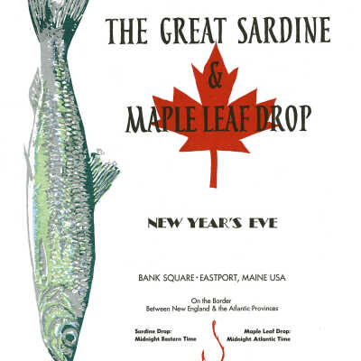 The Great Sardine & Maple Leaf Drop - New Year's Eve | David Wolfe
