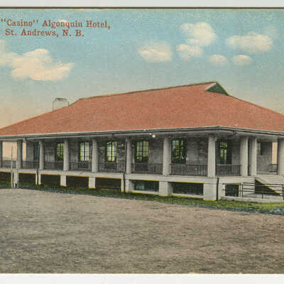 Casino, Algonquin Hotel, St. Andrews, New Brunswick | Postcard