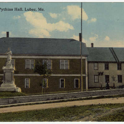 Knights of Pythias Hall, Lubec, Maine | Postcard