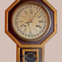 School House Clock, c.1860s | Calais, Maine