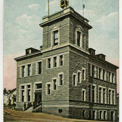 U.S. Customs House and Post Office, Eastport, Maine | Postcard