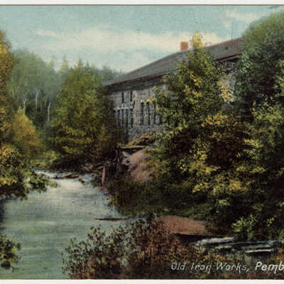 Old Iron Works, Pembroke, Maine | Postcard