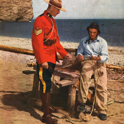 Cover, Royal Canadian Mounted Police Monthly | [No Artist Defined]