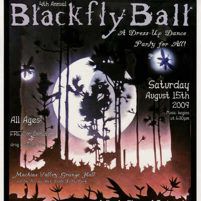 Blackfly Ball 2009 [Poster] | Beehive Design Collective
