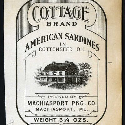 Cottage Brand, American Sardines in Cottonseed Oil. | [No Artist Defined]
