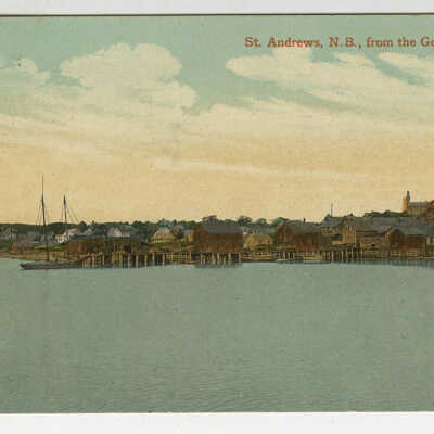 Government Pier, St. Andrews, New Brunswick | Postcard