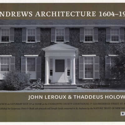 St. Andrews Architecture 1604-1966 | Gaspereau Press | 2010