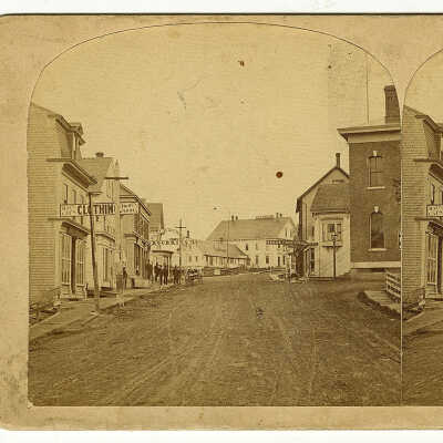 Stereoview of Machias, Maine | [No Artist Defined]