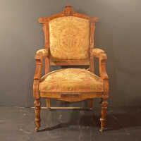 Eastlake Chair, c.1880 | Grady House | Eastport, Maine