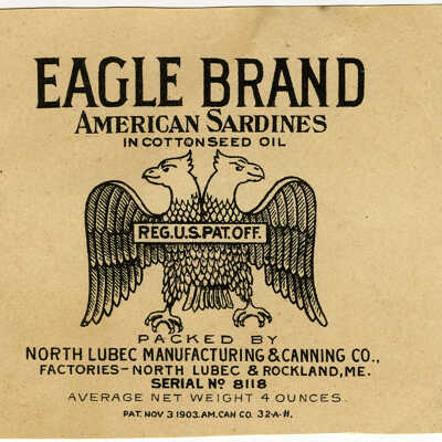 Eagle Brand. American Sardines in Cottonseed Oil. | [No Artist Defined]