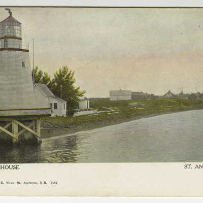 The Lighthouse, St. Andrews, New Brunswick | Postcard