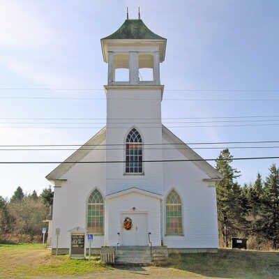 Iron Works Methodist Church | Little Falls Road, Pembroke, Maine