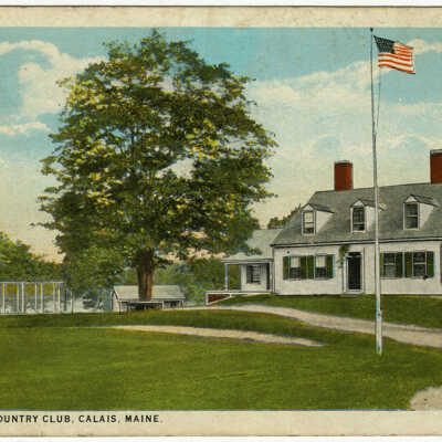 Calais, Maine, St. Croix Country Club | Postcard