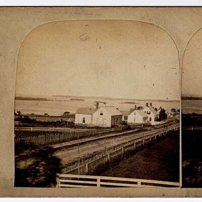 Stereoview of North End, Eastport, Maine | [No Artist Defined]