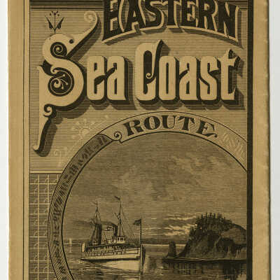 International Steamship Company, Eastern Sea Coast Route, 1881 [Front Cover] | [No Artist Defined]