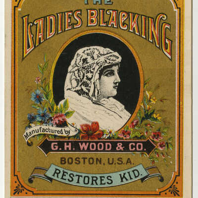 Ladies Blacking | Trade Card | Machias, Maine